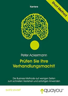 E-Book (epub) Prüfen Sie Ihre Verhandlungsmacht! von Peter Ackermann