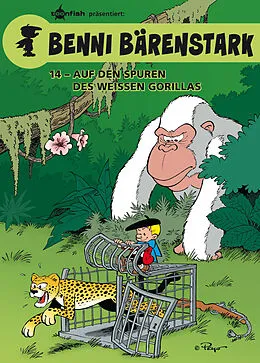 E-Book (pdf) Benni Bärenstark Bd. 14: Auf den Spuren des weißen Gorillas von Peyo, Thierry Culliford, Luc Parthoens