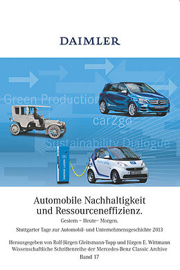 Fester Einband Automobile Nachhaltigkeit und Ressourceneffizienz - Band 17 von 