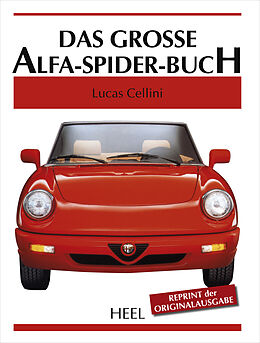 Fester Einband Das große Alfa-Spider-Buch von Lucas Cellini
