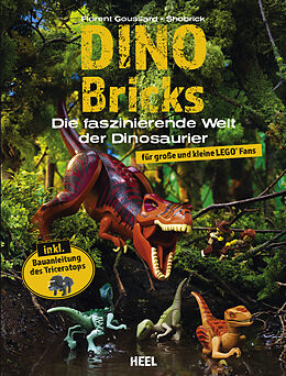 Kartonierter Einband Dino Bricks von Florent Goussard, Aurélien &quot;Shobrick&quot; Mathieu