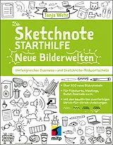 Kartonierter Einband Die Sketchnote Starthilfe  Neue Bilderwelten von Tanja Wehr