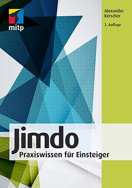 Kartonierter Einband Jimdo von Alexander Kerscher