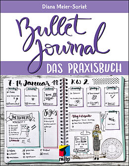 Kartonierter Einband Bullet Journal von Diana Meier-Soriat