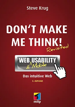 E-Book (epub) Don't make me think! von Steve Krug