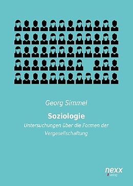 Kartonierter Einband Soziologie von Georg Simmel