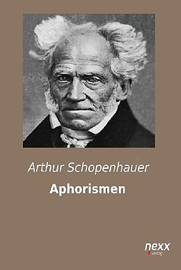 Kartonierter Einband Aphorismen von Arthur Schopenhauer