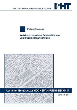 Paperback Verfahren zur aktiven Betriebsführung von Niederspannungsnetzen von Philipp Goergens
