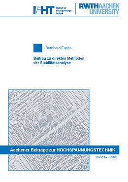 Paperback Beitrag zu direkten Methoden der Stabilitätsanalyse von Bernhard Fuchs