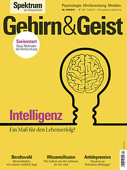 E-Book (pdf) Gehirn&amp;Geist 4/2019 Intelligenz von 