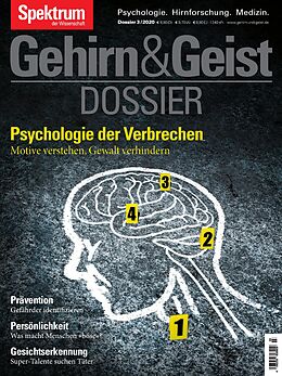 Kartonierter Einband Gehirn&amp;Geist - Psychologie der Verbrechen von Spektrum der Wissenschaft