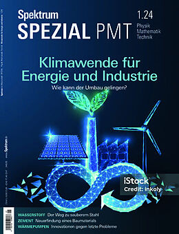 Kartonierter Einband Spektrum Spezial 1/2024 - Klimawende für Energie und Industrie von Spektrum der Wissenschaft