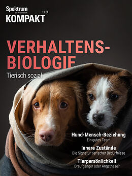 E-Book (pdf) Spektrum Kompakt - Verhaltensbiologie von Spektrum der Wissenschaft