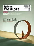 E-Book (pdf) Spektrum Psychologie 1/2026 Einsamkeit von Spektrum der Wissenschaft