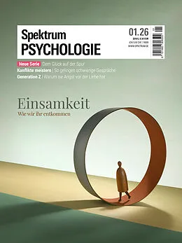 E-Book (pdf) Spektrum Psychologie 1/2026 Einsamkeit von Spektrum der Wissenschaft