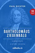 E-Book (epub) Bartholomäus Ziegenbalg 1682  1719 von Paul Richter