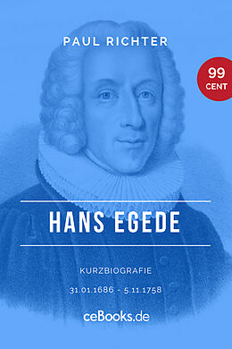 E-Book (epub) Hans Egede 1686  1758 von Paul Richter