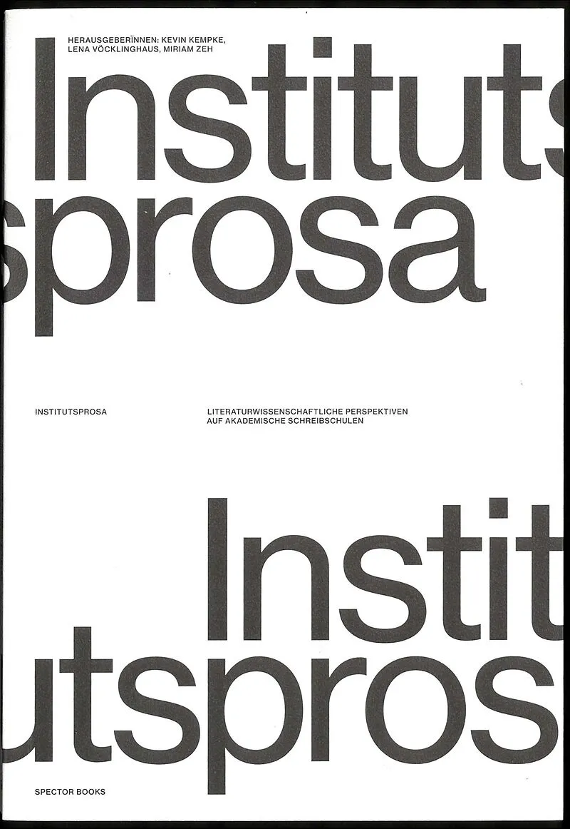 Institutsprosa