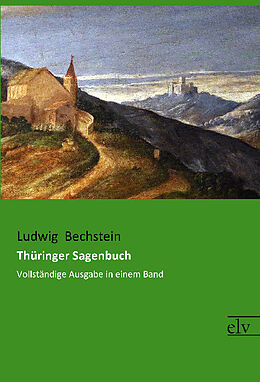 Kartonierter Einband Thüringer Sagenbuch von Ludwig Bechstein