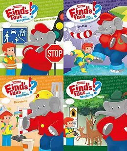 E-Book (epub) Benjamin Blümchen - Find´s raus 1- 4 von Matthias von Bornstädt