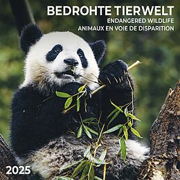 Kalender Bedrohte Tierwelt 2025 von 