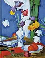  Peploe / Tulips and Fruit von 