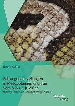 E-Book (pdf) Schlangendarstellungen in Mesopotamien und Iran vom 8. bis 2. Jt. v. Chr.: Quellen, Deutungen und kulturübergreifender Vergleich von Birgit Kahler