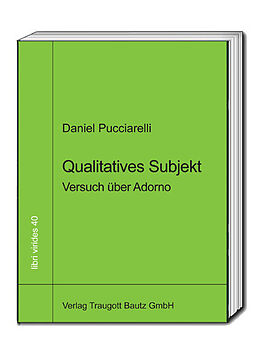 Kartonierter Einband (Kt) Qualitatives Subjekt von Daniel Pucciarelli