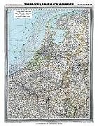 Historische Karte: NIEDERLANDE, BELGIEN und LUXEMBURG- um 1900 [gerollt] 600000