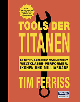 Fester Einband Tools der Titanen von Tim Ferriss