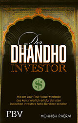 Fester Einband Der Dhandho-Investor von Mohnish Pabrai