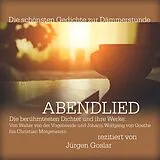 Set mit div. Artikeln (Set) Gedichte zur Dämmerstunde von Walter von der Vogelweide, Johann Wolfgang Goethe, Christian u a Morgenstern