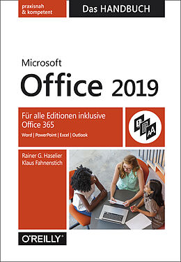 Fester Einband Microsoft Office 2019  Das Handbuch von Rainer G. Haselier, Klaus Fahnenstich