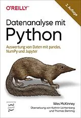 Kartonierter Einband Datenanalyse mit Python von Wes McKinney