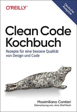 Kartonierter Einband Clean Code Kochbuch von Maximiliano Contieri
