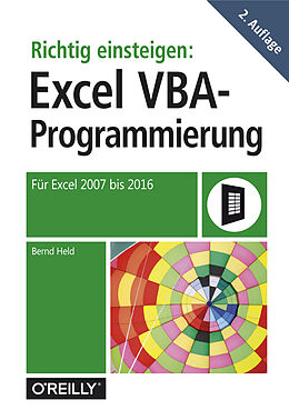E-Book (pdf) Richtig einsteigen: Excel VBA-Programmierung von Bernd Held