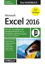E-Book (pdf) Microsoft Excel 2016  Das Handbuch von Frank Arendt-Theilen, Dietmar Gieringer, Hildegard Hügemann