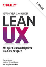 E-Book (pdf) Lean UX von Jeff Gothelf, Josh Seiden