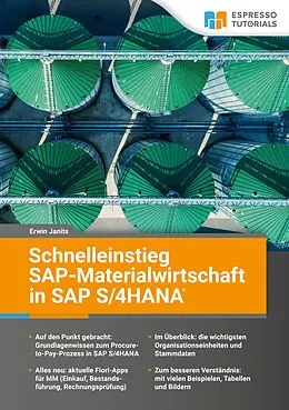 E-Book (epub) Schnelleinstieg SAP-Materialwirtschaft in SAP S/4HANA von Erwin Janits