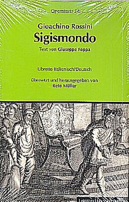 Gioacchino Rossini Notenblätter Sigismondo