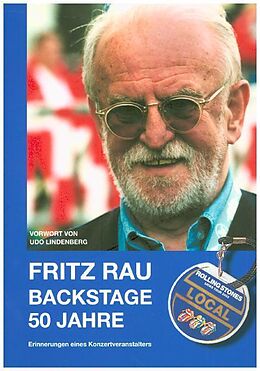 Kartonierter Einband FRITZ RAU - BACKSTAGE 50 JAHRE von Fritz Rau
