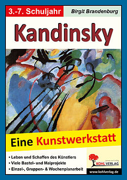 Kartonierter Einband Kandinsky von Birgit Brandenburg