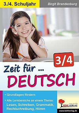 E-Book (pdf) Zeit für Deutsch / Klasse 3-4 von Birgit Brandenburg