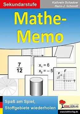 E-Book (pdf) Mathe-Memo von Kathrein Schadow, Hans.-J. Schmidt