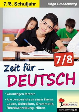 E-Book (pdf) Zeit für Deutsch / Klasse 7-8 von Birgit Brandenburg