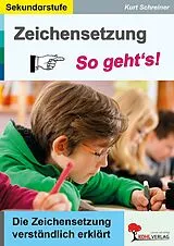 PDF Zeichensetzung - So gehts! von Kurt Schreiner
