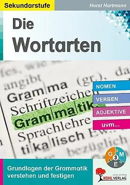 E-Book (pdf) Die Wortarten / Sekundarstufe von Horst Hartmann