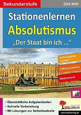 PDF Stationenlernen Absolutismus von Dirk Witt