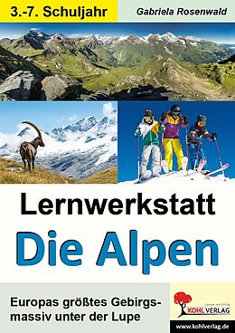 E-Book (pdf) Lernwerkstatt Die Alpen von Gabriela Rosenwald