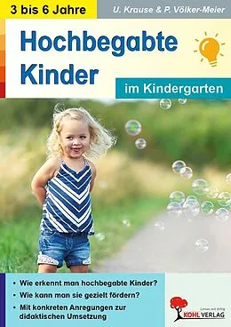 E-Book (pdf) Hochbegabte Kinder im Kindergarten von Ulrike Krause, Petra Völker-Meier